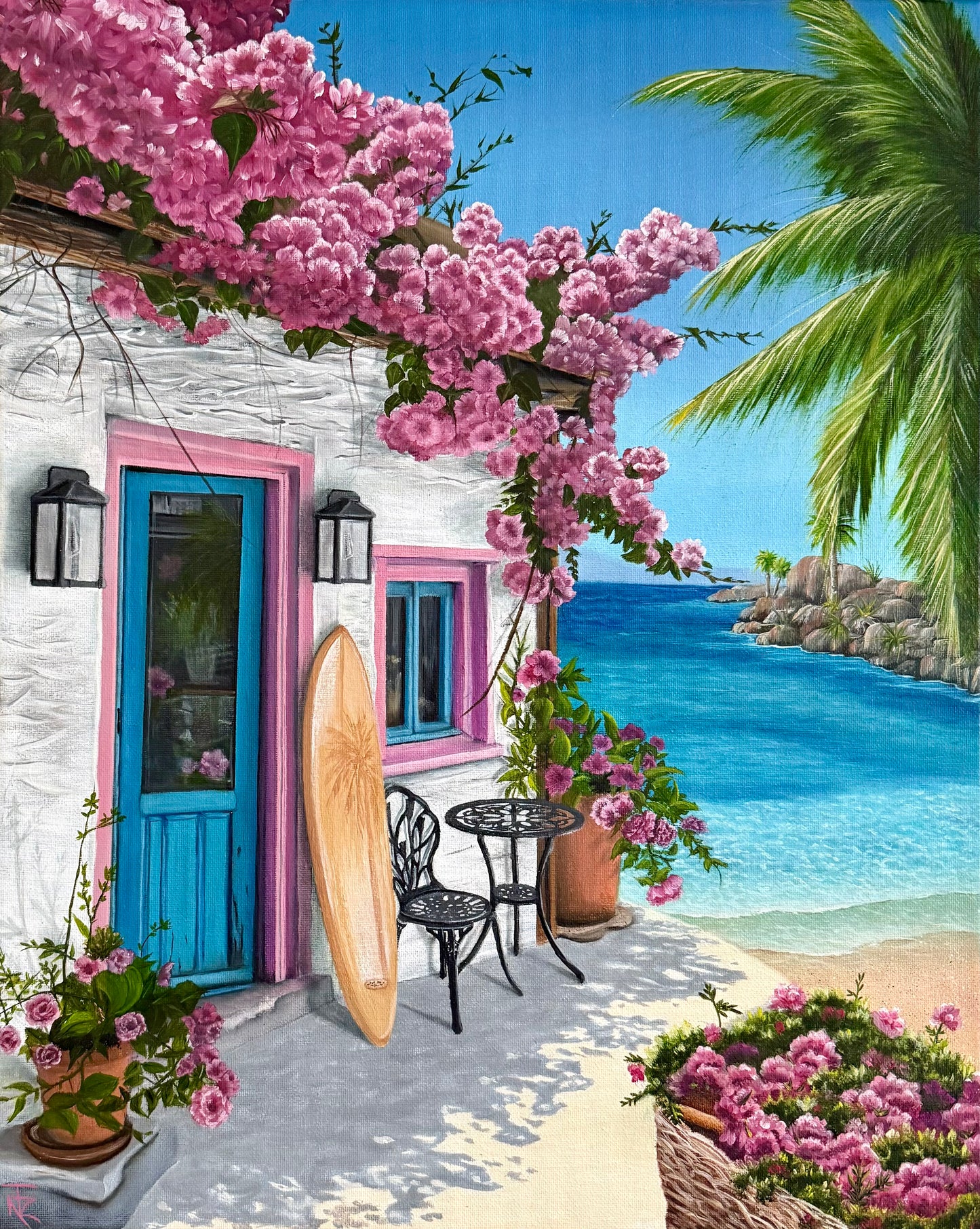 Mediterranean Dream - Original Oil Painting