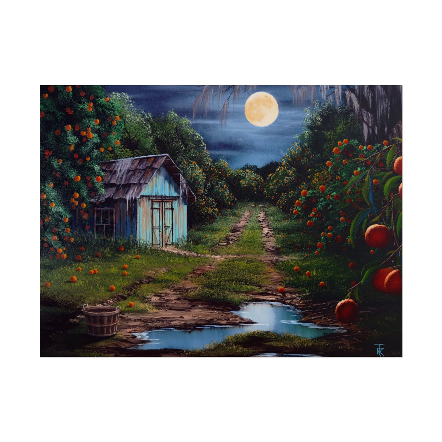 Moonlit Grove - Rolled Posters