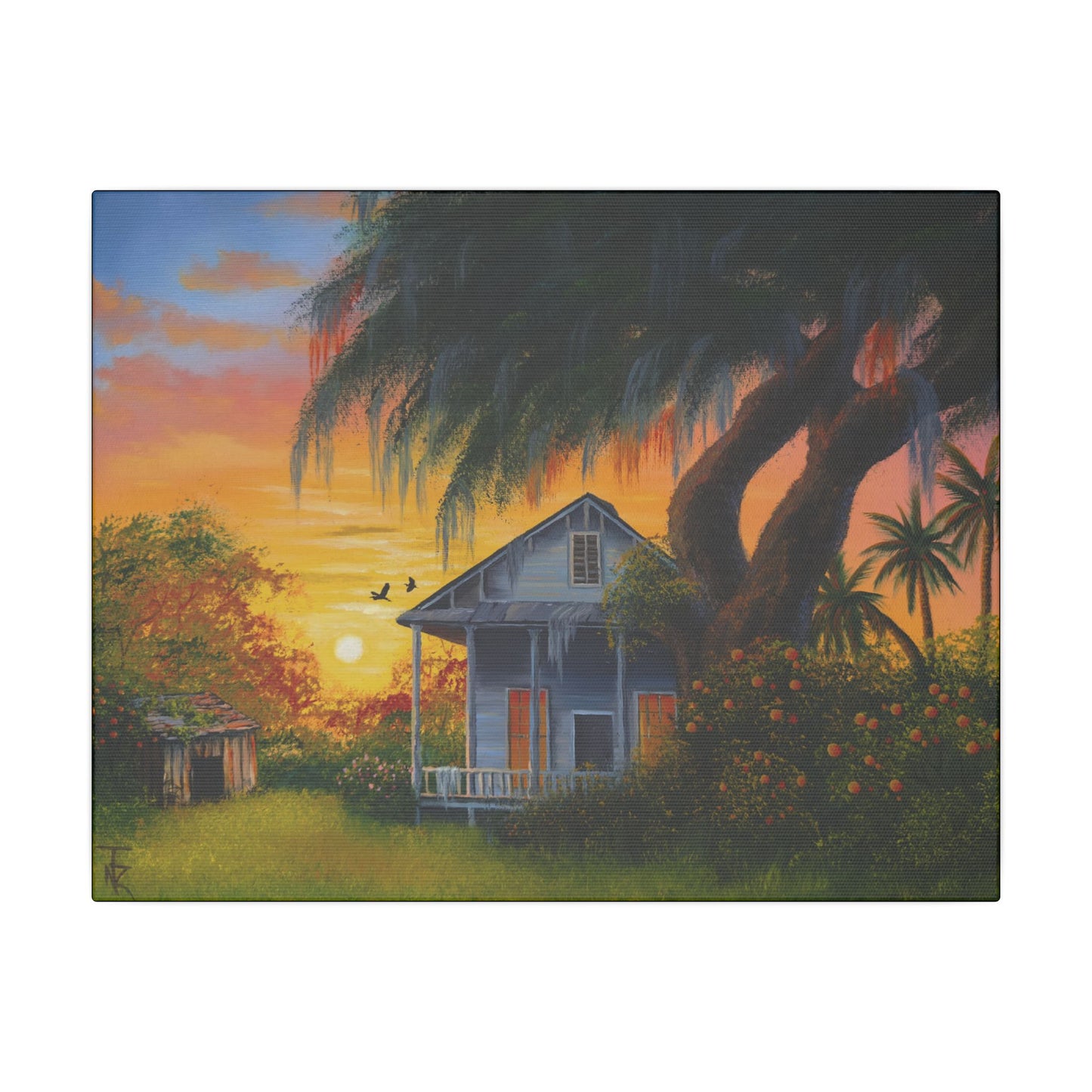 Southern Life - Matte Canvas, Stretched, 0.75" (Multi-Size)