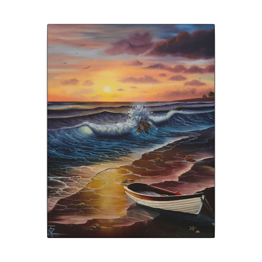 Low Tide Awaiting - Matte Canvas, Stretched, 0.75" (Multi-Size)