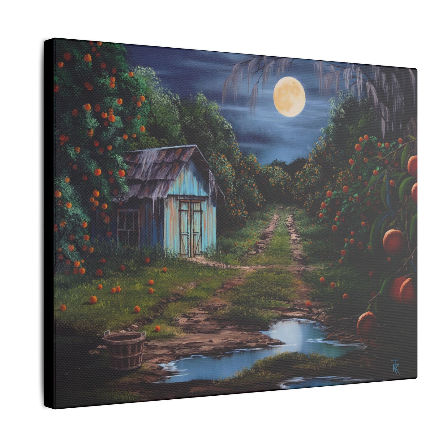 Moonlit Grove - Matte Canvas, Stretched, 0.75" (Multi-Size)