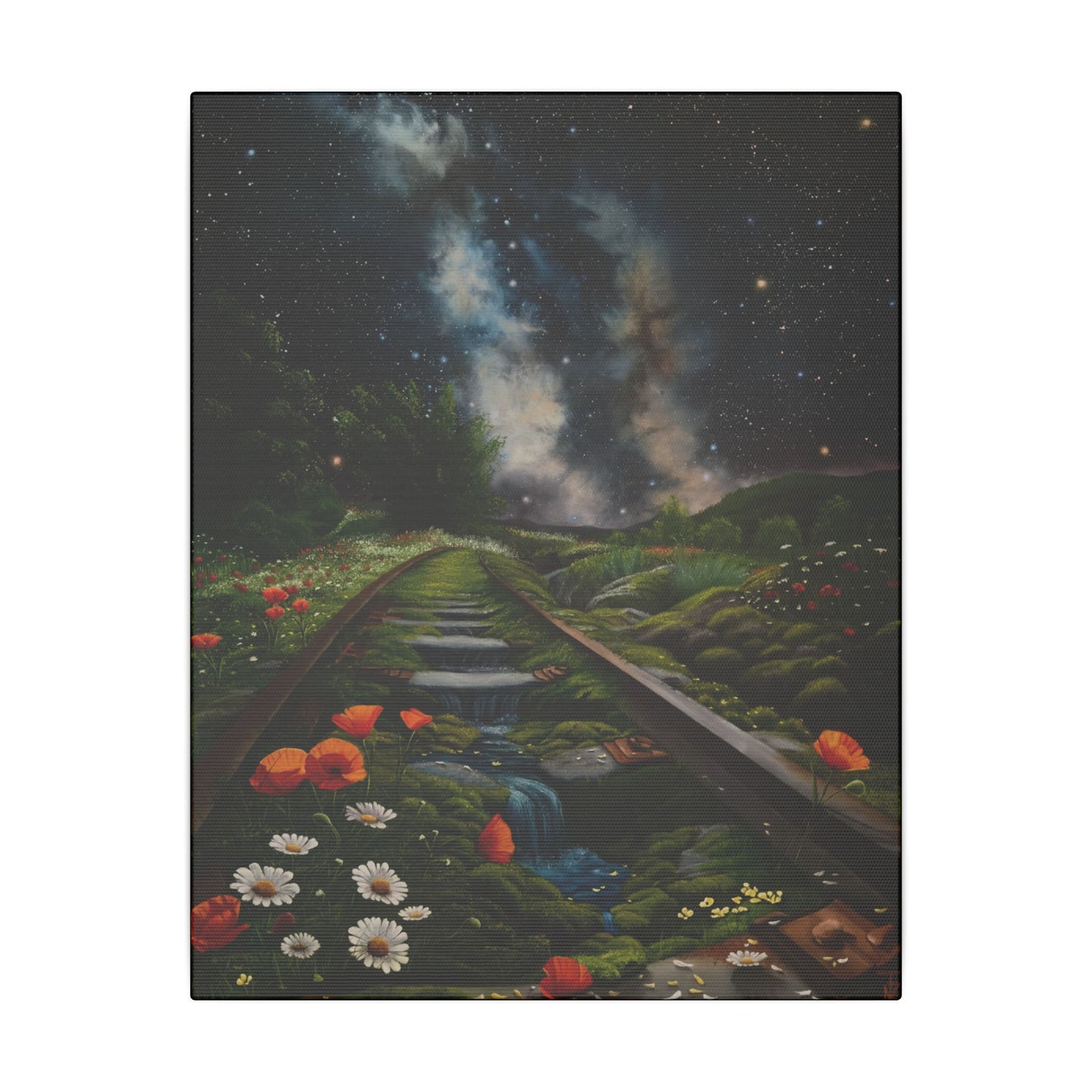 Space & Time Junction - Matte Canvas, Stretched, 0.75" (Multi-Size)