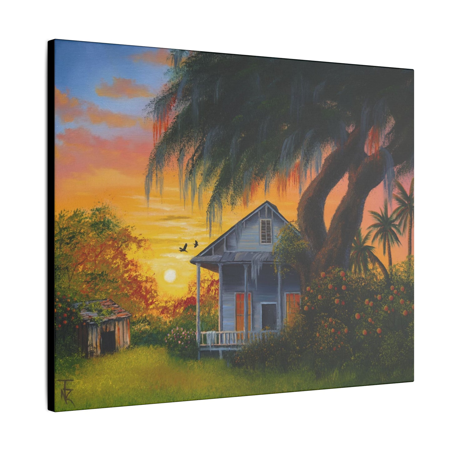 Southern Life - Matte Canvas, Stretched, 0.75" (Multi-Size)