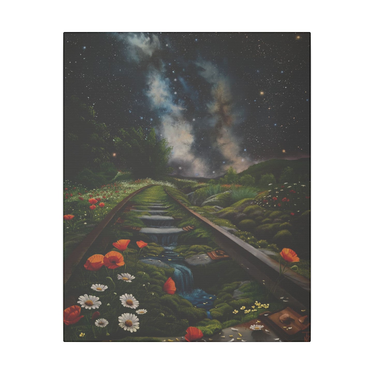 Space & Time Junction - Matte Canvas, Stretched, 0.75" (Multi-Size)