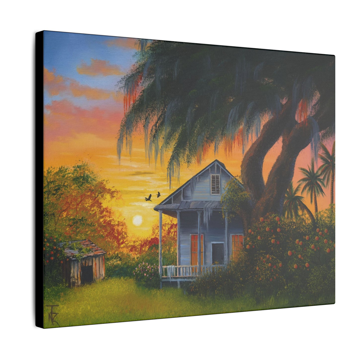 Southern Life - Matte Canvas, Stretched, 0.75" (Multi-Size)