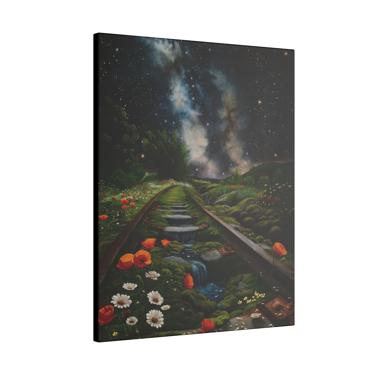 Space & Time Junction - Matte Canvas, Stretched, 0.75" (Multi-Size)