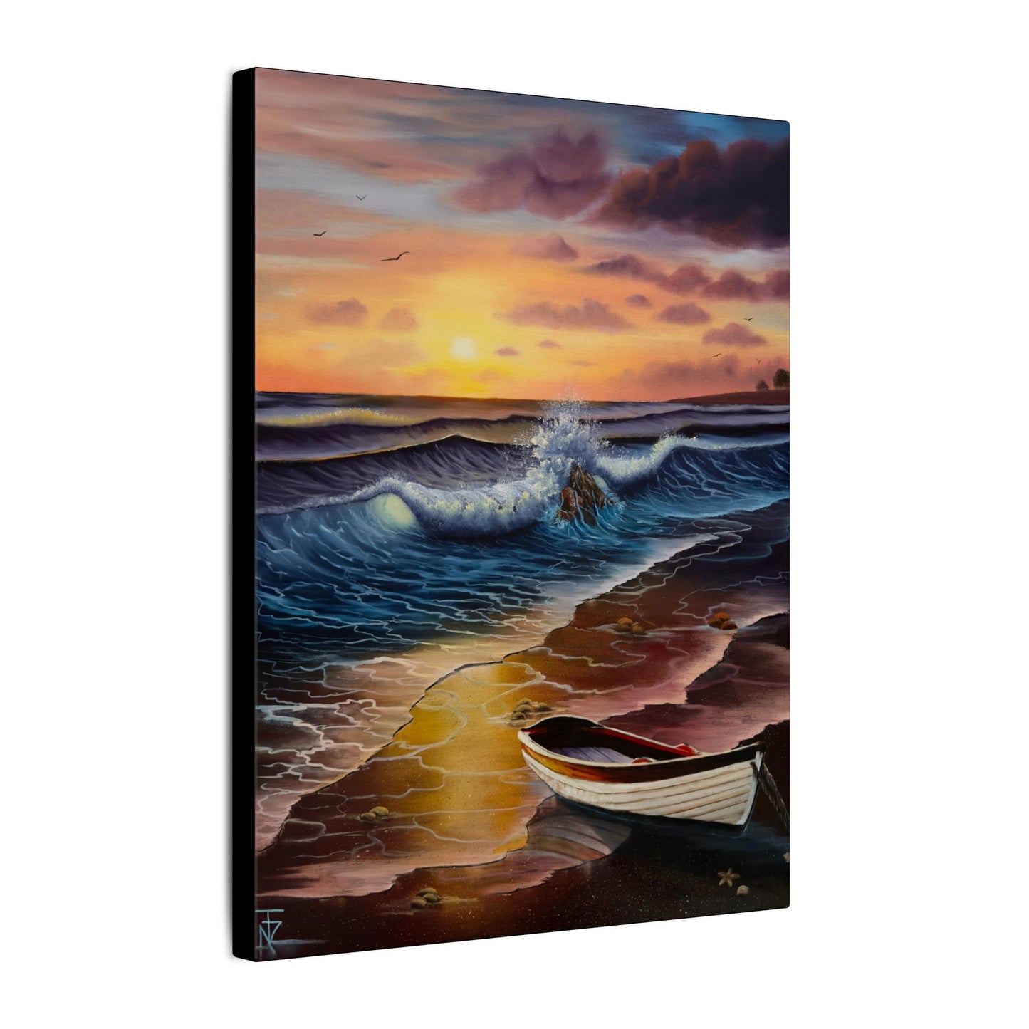 Low Tide Awaiting - Matte Canvas, Stretched, 0.75" (Multi-Size)