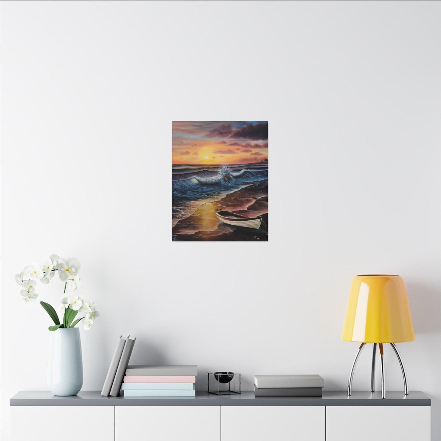 Low Tide Awaiting - Matte Canvas, Stretched, 0.75" (Multi-Size)