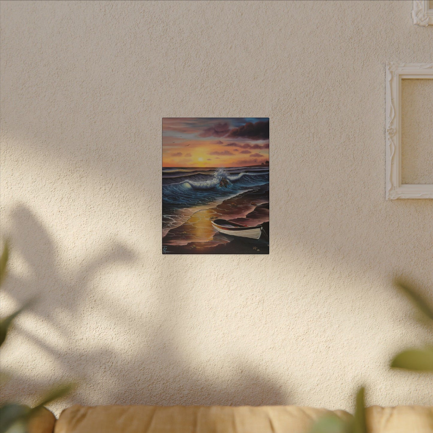 Low Tide Awaiting - Matte Canvas, Stretched, 0.75" (Multi-Size)