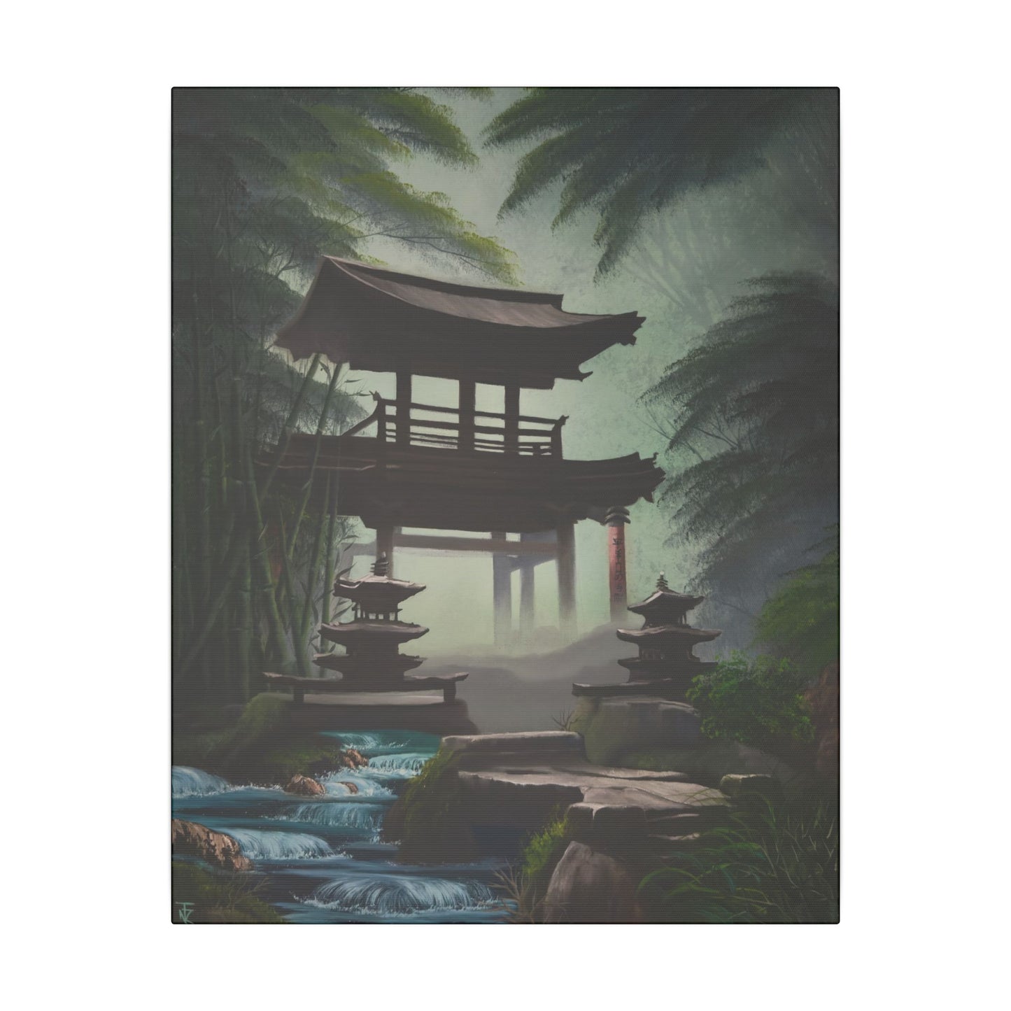 Zen Woodlands - Matte Canvas, Stretched, 0.75" (Multi-Size)