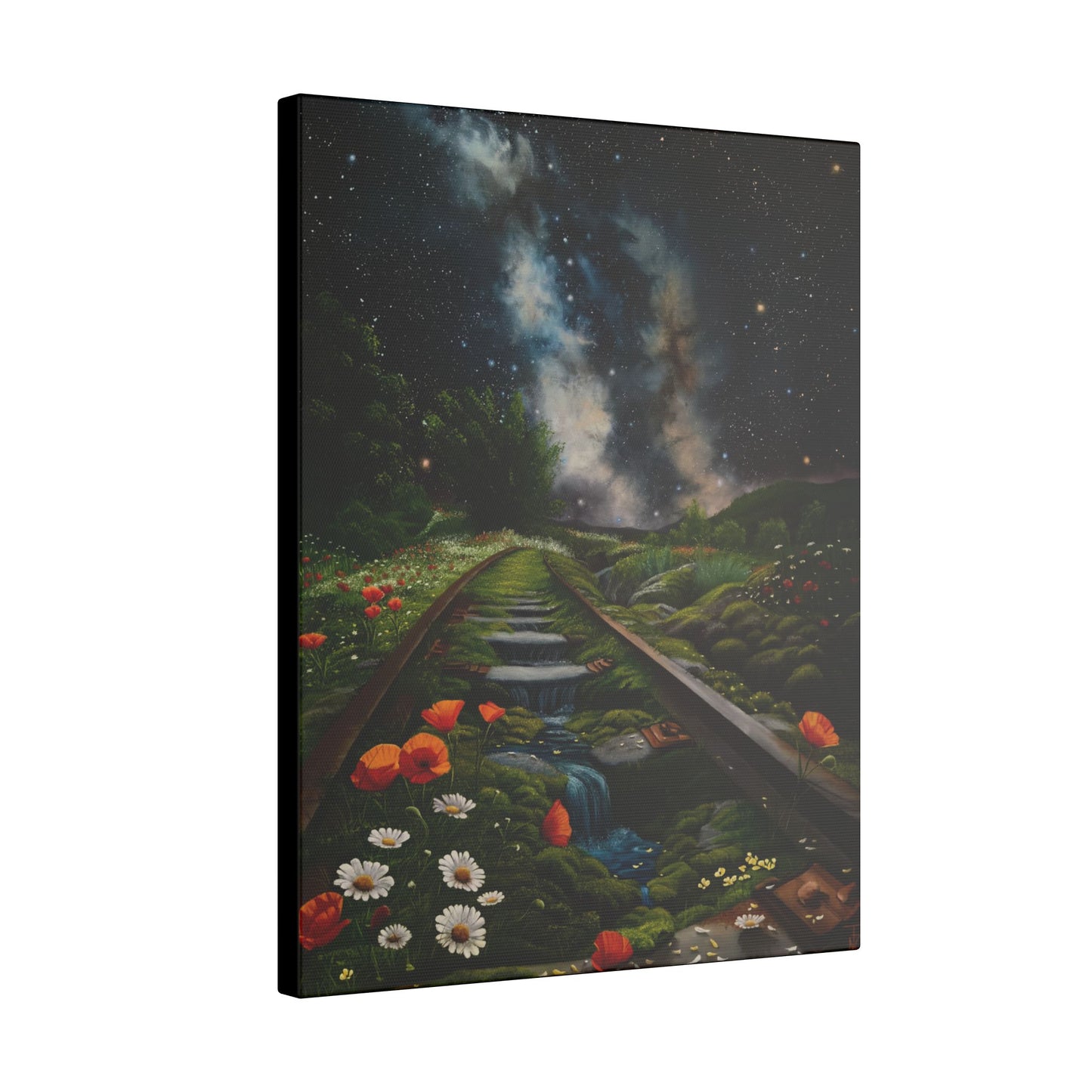 Space & Time Junction - Matte Canvas, Stretched, 0.75" (Multi-Size)