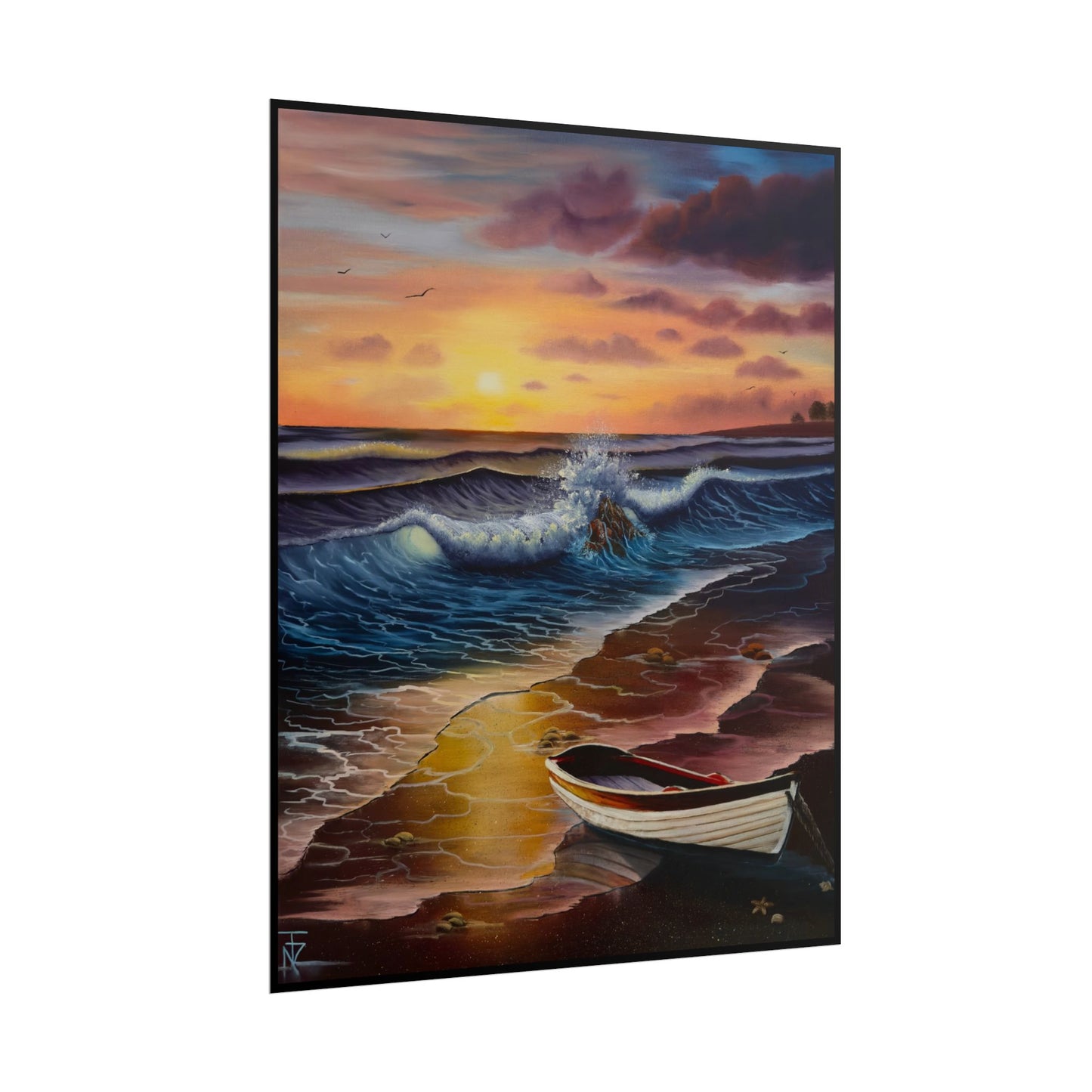 Low Tide Awaiting - Rolled Posters