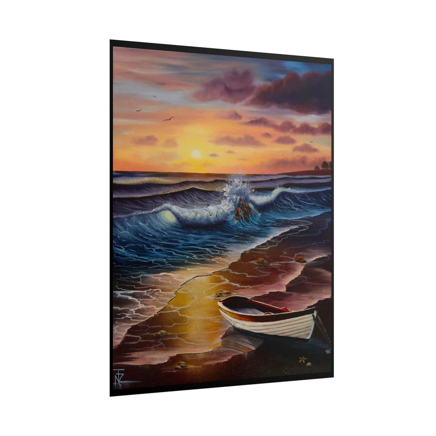 Low Tide Awaiting - Rolled Posters
