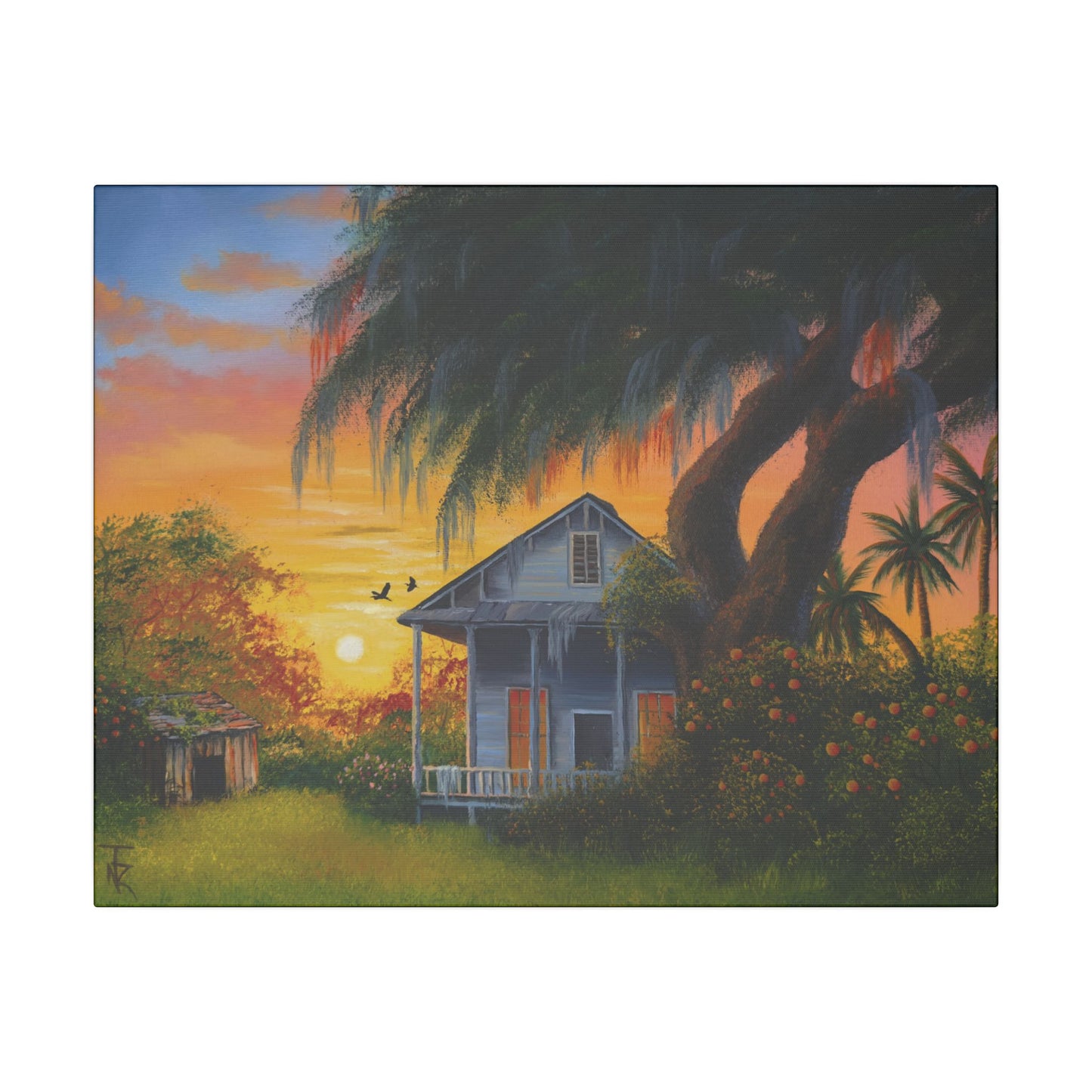 Southern Life - Matte Canvas, Stretched, 0.75" (Multi-Size)